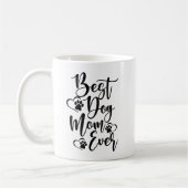 Beste Mama für Hunde Kaffeetasse (Links)