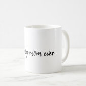 Beste Mama für Hunde Kaffeetasse (VorderseiteRechts)