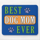 Beste Mama für Hunde Mousepad (Vorne)