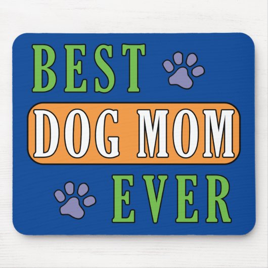 Beste Mama für Hunde Mousepad (Vorne)