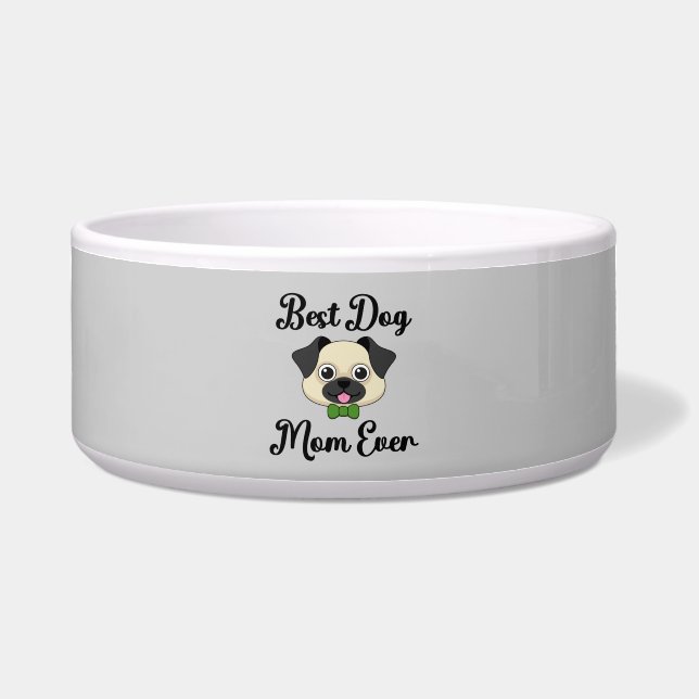 Beste Mama für Hunde Napf (Vorderseite)