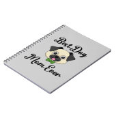 Beste Mama für Hunde Notizblock (Linke Seite)