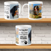 Beste Mama für Hunde Personalisiert 2 Foto Kaffeetasse