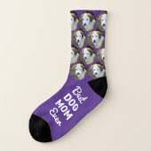Beste Mama für Hunde Personalisiert Spaß Cooles Fo Socken (Links - Außen)