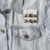 Beste Mama für Hunde: Personalisierter Foto Mutter Button (Beispiel)