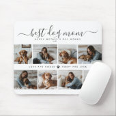 Beste Mama für Hunde: Personalisierter Foto Mutter Mousepad (Mit Mouse)
