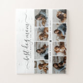 Beste Mama für Hunde: Personalisierter Foto Mutter Puzzle (Vertikal)