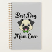 Beste Mama für Hunde Planer (Vorderseite)