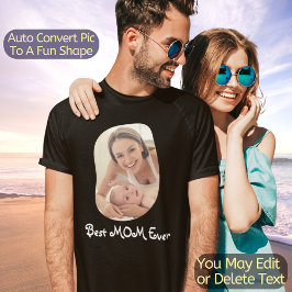 Beste MAMA für Ihr eigenes Foto und Ihren eigenen  T-Shirt