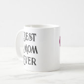 Beste Mama für jede Text-Only-Tasse - Individuelle Kaffeetasse (Vorderseite Links)