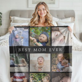 Beste Mama für jeden Tag der Mütter in Fotosammlun Fleecedecke