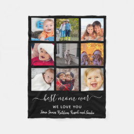 Beste Mama für jeden Tag der Mütter in Fotosammlun Fleecedecke