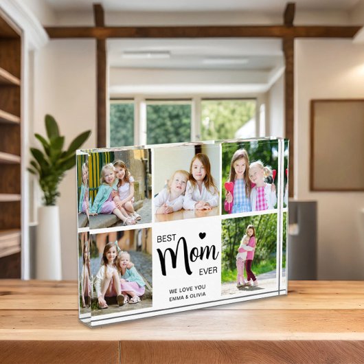 Beste Mama für jeden Tag Schwarz-weißes Foto