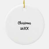 Beste Mama für jeden Wortart Keramik Ornament (Hinten)