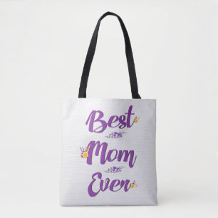 Beste Mama für jedes Blumendesign Tasche
