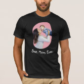 Beste MAMA für jedes eigene Foto T-Shirt (Vorderseite)