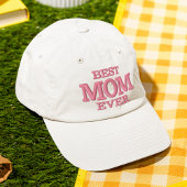 Beste Mama für moderne Typografie Bestickte Baseballkappe