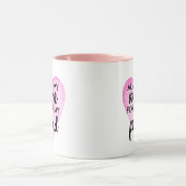 Beste Mama Geschenk Mütter Tag Rosa Herzmutter Tasse (Zentrum)