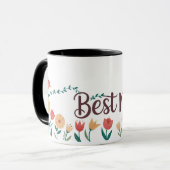 Beste Mama Geschenkidee Tasse für Muttertagsfeiern (Vorderseite Links)
