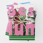 Beste Mama! Geschenkpapier Set (Beispiel)