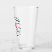 "Beste Mama" Glas (Links)