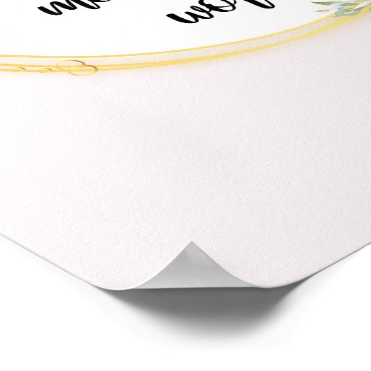 Beste Mama Glückstreffen Muttertag Poster (Ecke)