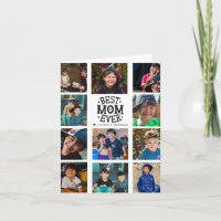 Beste Mama Hand Briefe Muttertagsfoto Collage