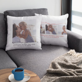 Beste Mama | Handgeschriebenes modernes minimales  Kissen