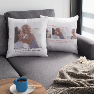 Beste Mama Handgeschriebenes modernes minimales Kissen