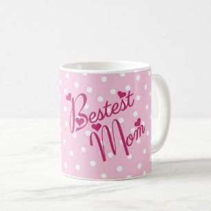 Beste Mama Herz-Tasse Kaffeetasse