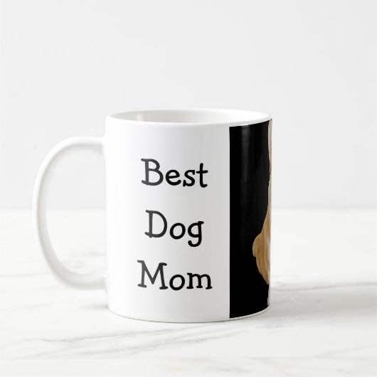 Beste Mama Ihr Pet Image Foto Bild Modernst Kaffeetasse (Links)