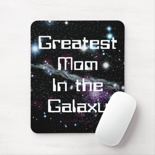 Beste Mama im Galaxy-Standard Mousepad (Mit Mouse)