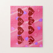 Beste Mama im Herzen Puzzle (Vertikal)