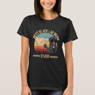 Beste Mama im Schwarzen Labor je Tag der Mama der  T-Shirt