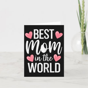 Beste Mama im Shirt Frauen Beste Mama je Karte