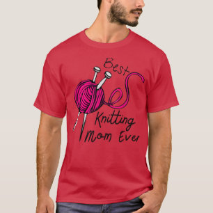 Beste Mama im Stricken je 164 T-Shirt