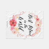 Beste Mama im Weltrekord Fleecedecke (Vorderseite (Horizontal))