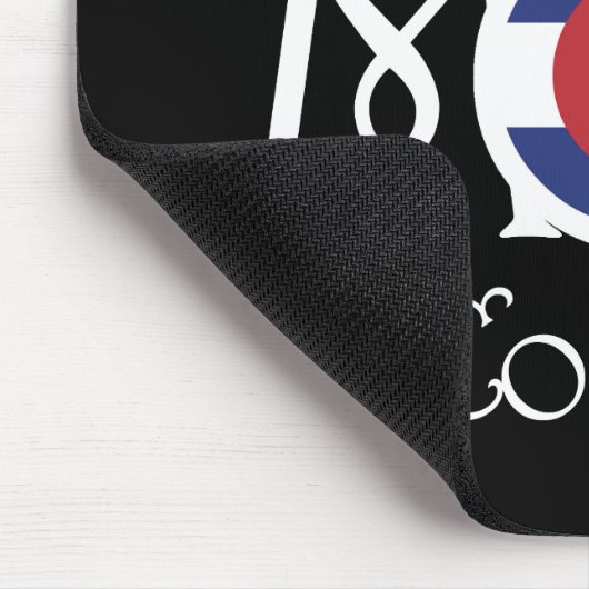 Beste Mama in Colorado Mousepad (Ecke)