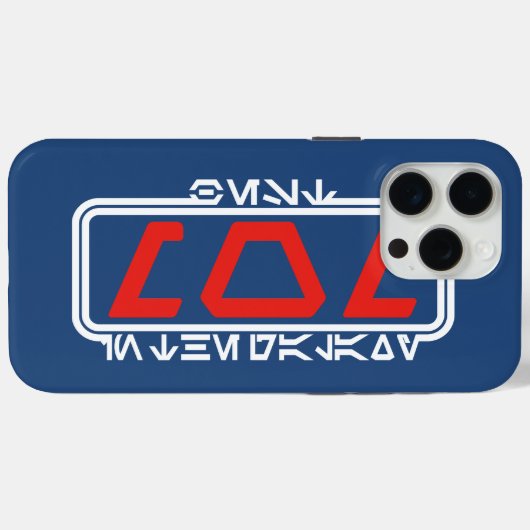 Beste Mama in der Galaxie (Aurebesh) Case-Mate iPhone Hülle (Rückseite (Horizontal))