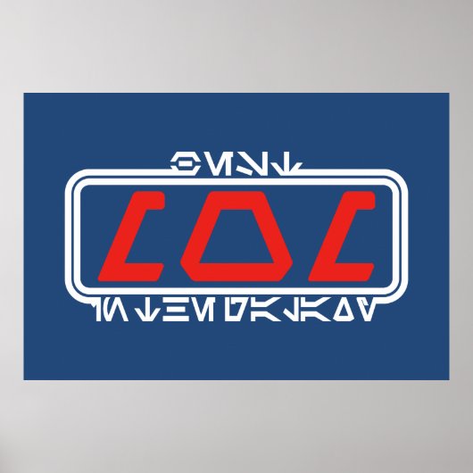 Beste Mama in der Galaxie (Aurebesh) Poster (Vorne)