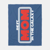 Beste Mama in der Galaxie Fleecedecke (Vorderseite)