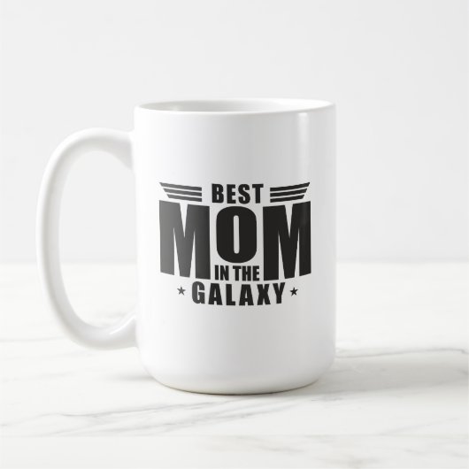 Beste Mama in der Galaxie - Muttertag, Geburtstag Kaffeetasse (Links)