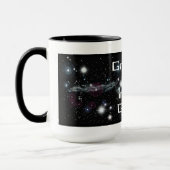 Beste Mama in der Galaxie-Tasse Tasse (Links)