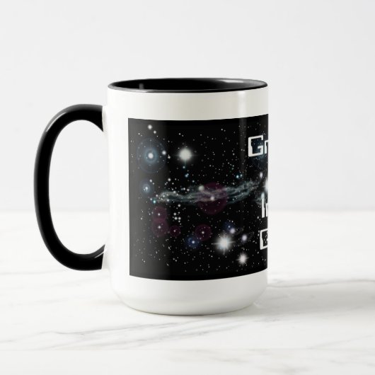 Beste Mama in der Galaxie-Tasse Tasse (Links)
