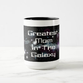 Beste Mama in der Galaxie-Tasse Tasse