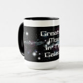 Beste Mama in der Galaxie-Tasse Tasse (Vorderseite Links)