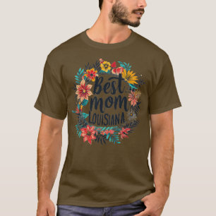 Beste Mama in der LOUISIANA Mütter Tagesgeschenke  T-Shirt