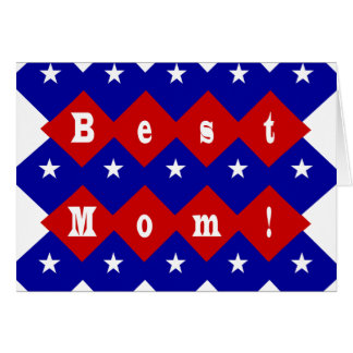 Beste Mama in der patentierten Diamantform