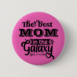 Beste Mama in der WelGalaxie-Trophäe beste Mutter Button