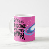 Beste Mama in der WelGalaxie-Trophäe beste Mutter Kaffeetasse (Vorderseite Links)